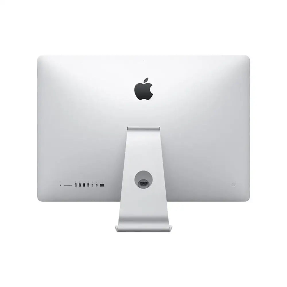 Stříbrný apple imac 21,5 palce 2015 s minimalistickým designem a hliníkovým stojanem core i5 16 gb ram 1 tb fusion drive