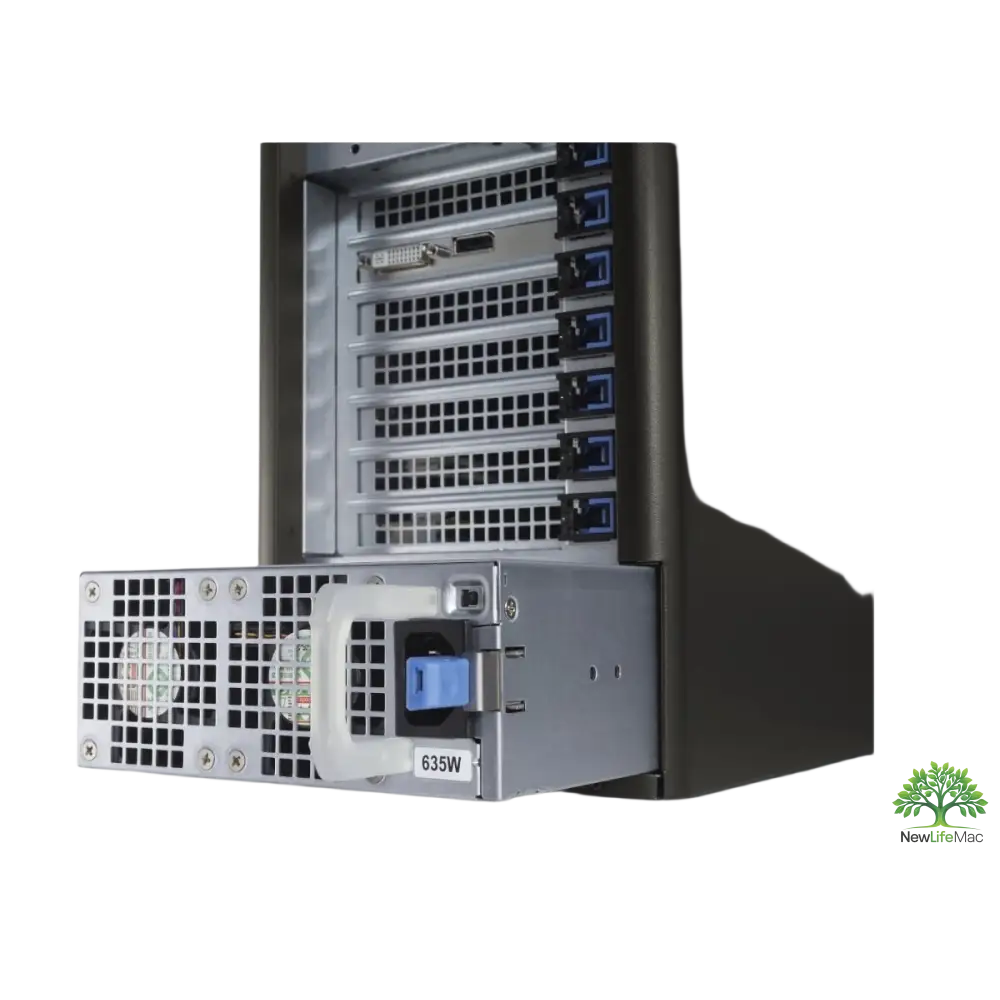 Modulární serverová napájecí jednotka 635W s ventilátorem, vstupem a rukojetí