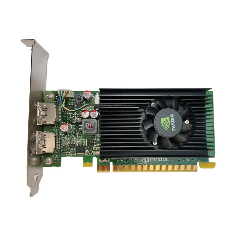 NVIDIA Quadro NVS grafická karta s chladičem a dvěma Ethernet porty