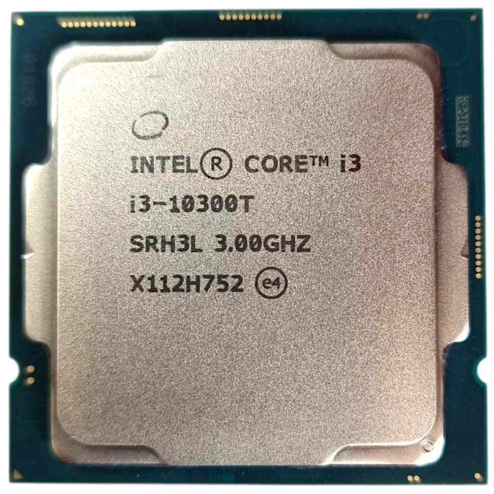 Intel Core i3-10300T SRH3L desktop procesor s 4 jádry a 35 W výkonem