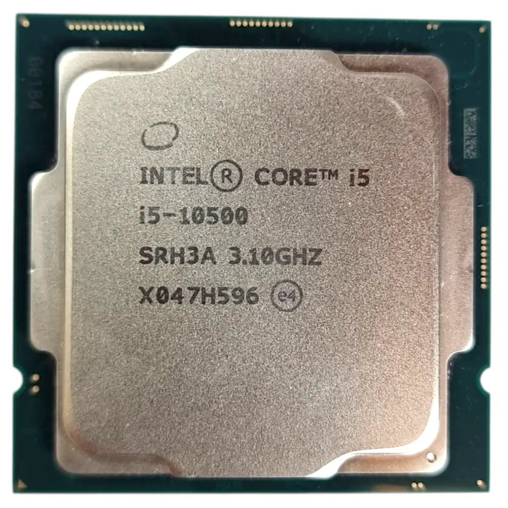 Intel Core i5 10500 SRH3A processor, LGA1200 socket, 6 cores, 65W