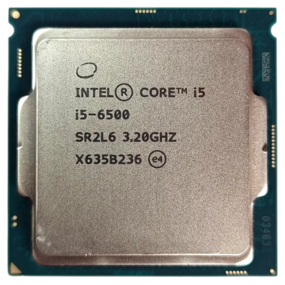 Obrázek Intel Core i5-6500 CPU s LGA1151, 4 jádra, 65 W, vysoký výkon