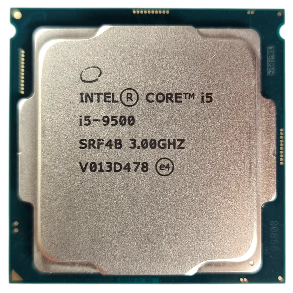 Obrázek Intel Core i5-9500 SRF4B CPU s 6 jádry a 65 W výkonu