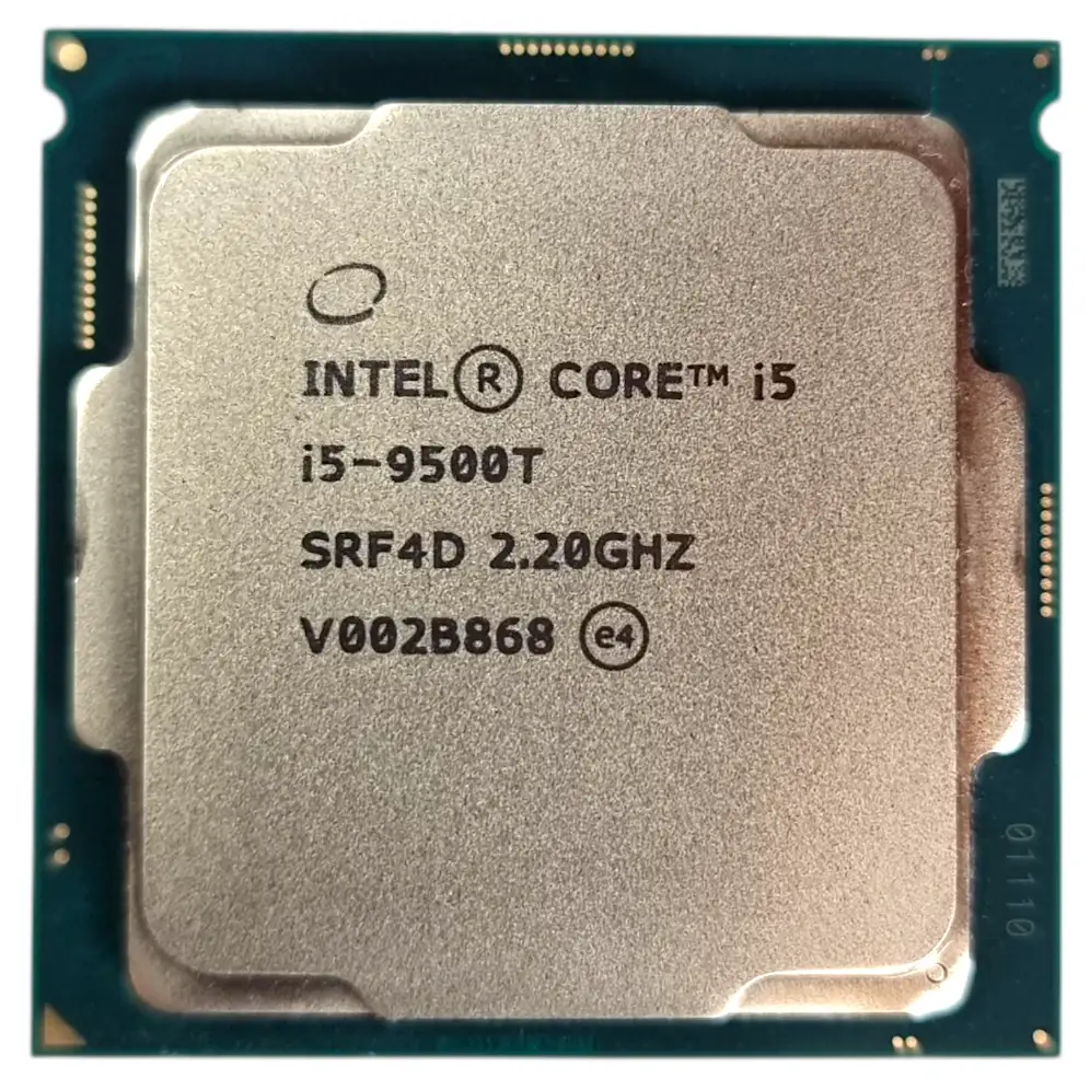 Intel Core i5-9500T CPU srf4d LGA1151 s 6 jader 35 W vysoký výkon