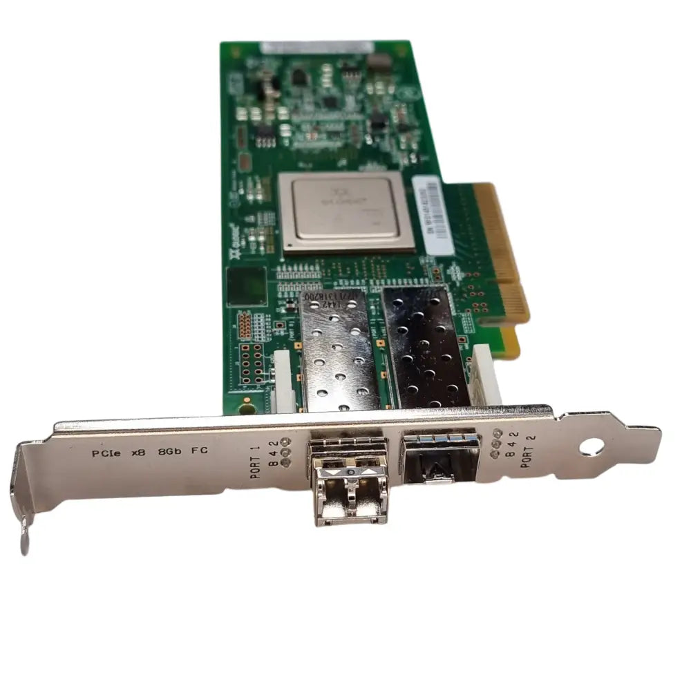 Dvouportový fiber channel PCIe síťový adaptér Dell MFP5T s QLogic QLE2562