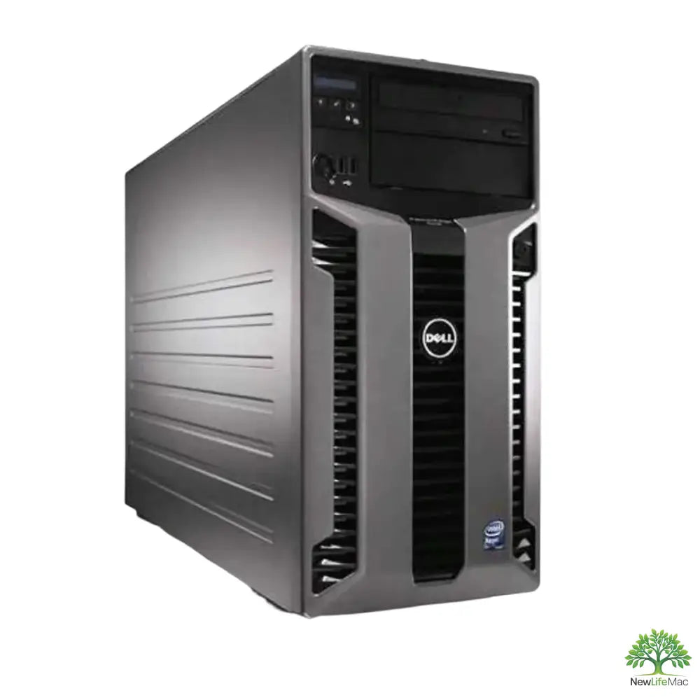 Dell T610 s dvojitým Xeon E5645 a 24 GB RAM, černá a stříbrná počítačová skříň