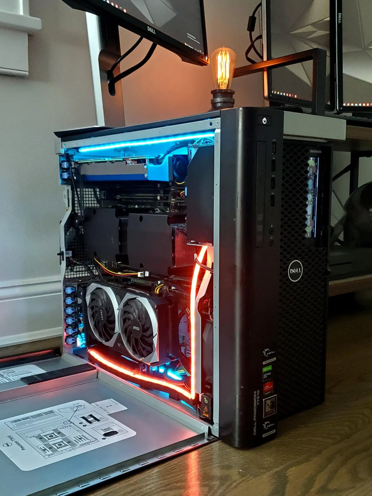 Postavte tiché herní PC z Dell Precision T5810 s e5-1650