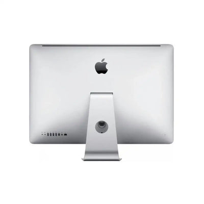 Stříbrný hliníkový apple imac 12.2 late 2011 27 s minimalistickým designem a čtyřjádrovým výkonem výkonný stolní počítač