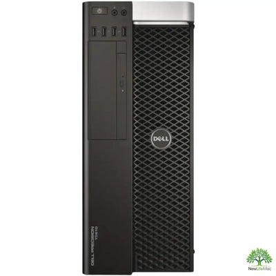 Černý dell precision t7610 tower počítač se stříbrným horním panelem a diamantovým větracím vzorem pro dell precision t5610 dual cpu bundle s 64gb ddr3, 512gb ssd a quadro k4200