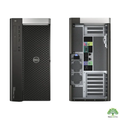 Dell Precision T7610 pracovní stanice s mnoha porty a mřížkovým předním panelem