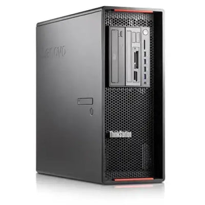 Černá věžová pracovní stanice Lenovo ThinkStation P300 s medovým vzorem a červeným akcentem včetně Xeon E5-1650 v3, 64GB DDR4, 512GB SSD, Quadro K4200