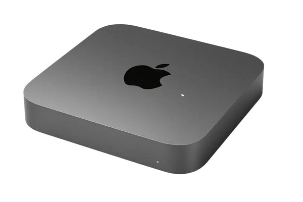 Černý Mac mini s čipem Apple M1 2020, kompaktní počítač Mac mini