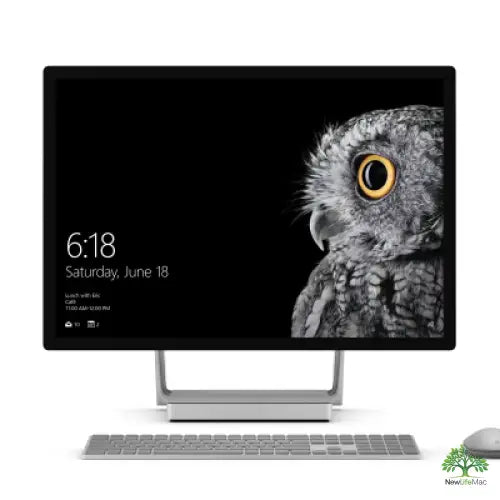 Stříbrný rámovaný microsoft surface studio 28 dotykové AiO i5 i7 s minimalistickým designem a integrovaným stojanem