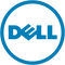 Modré logo Dell v kruhu.