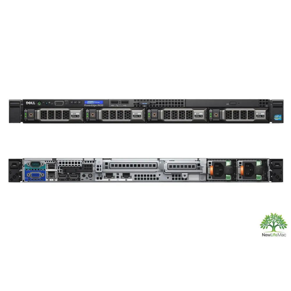 Dell server rack s xeon e5-2609v4 a 8 GB RAM, repasovaný workstation black design