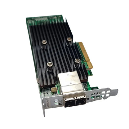 Dell T93GD externí SAS serverová síťová karta s dvěma SFP+ porty a chladičem