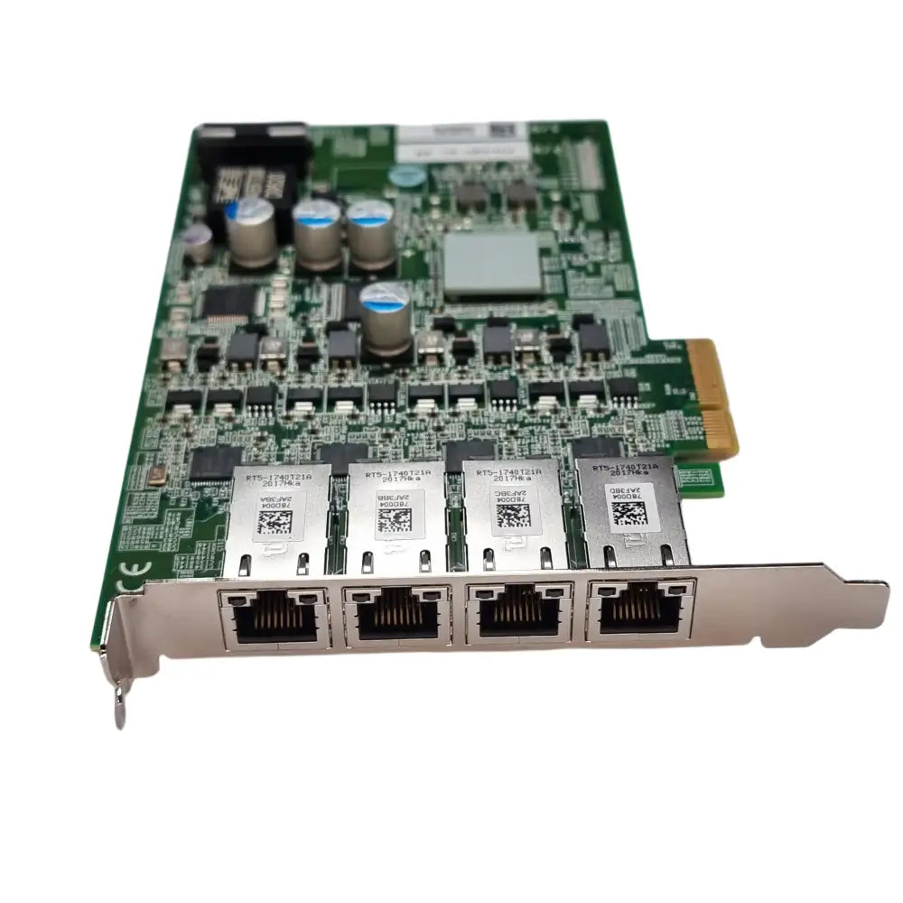 Čtyřportový Ethernet síťový adaptér NIC pro PCIe od ADLINK PoE4+