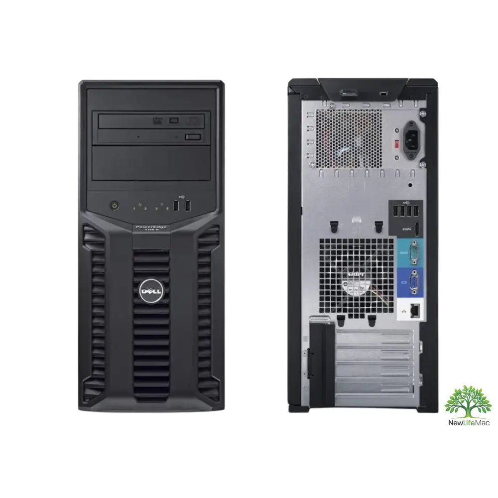 Dell T110 V2 desktop s Xeon E3-1240V2, černé skříň, stříbrné detaily, 16 GB RAM