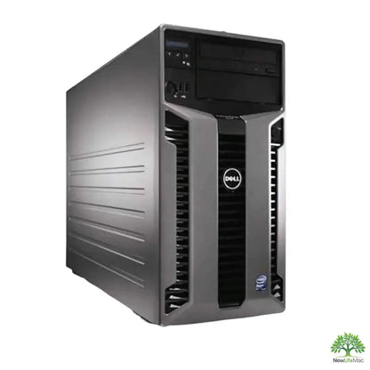 Dell T610 s dvojitým Xeon E5645 a 24 GB RAM, černá a stříbrná počítačová skříň